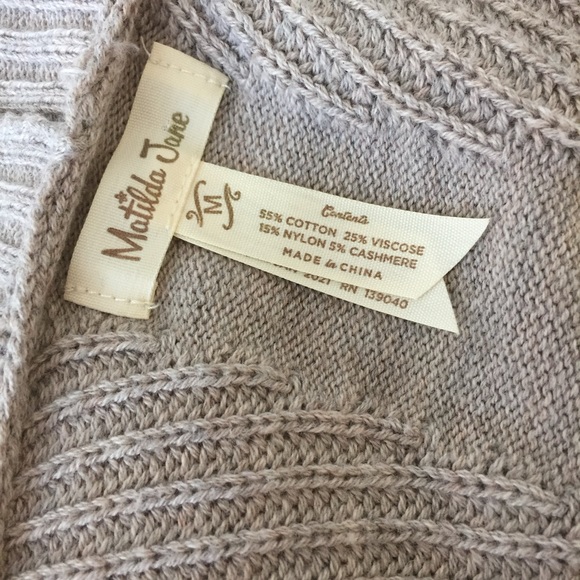 Matilda Jane Let’s Getaway Open Knit Cashmere Blend Cardigan - Picture 9 of 17